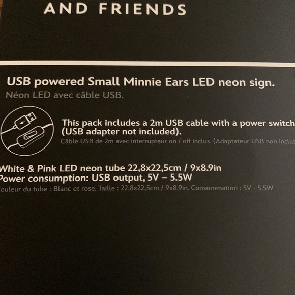 Minnie Mouse LED Neon Sign - Picture 3 of 4